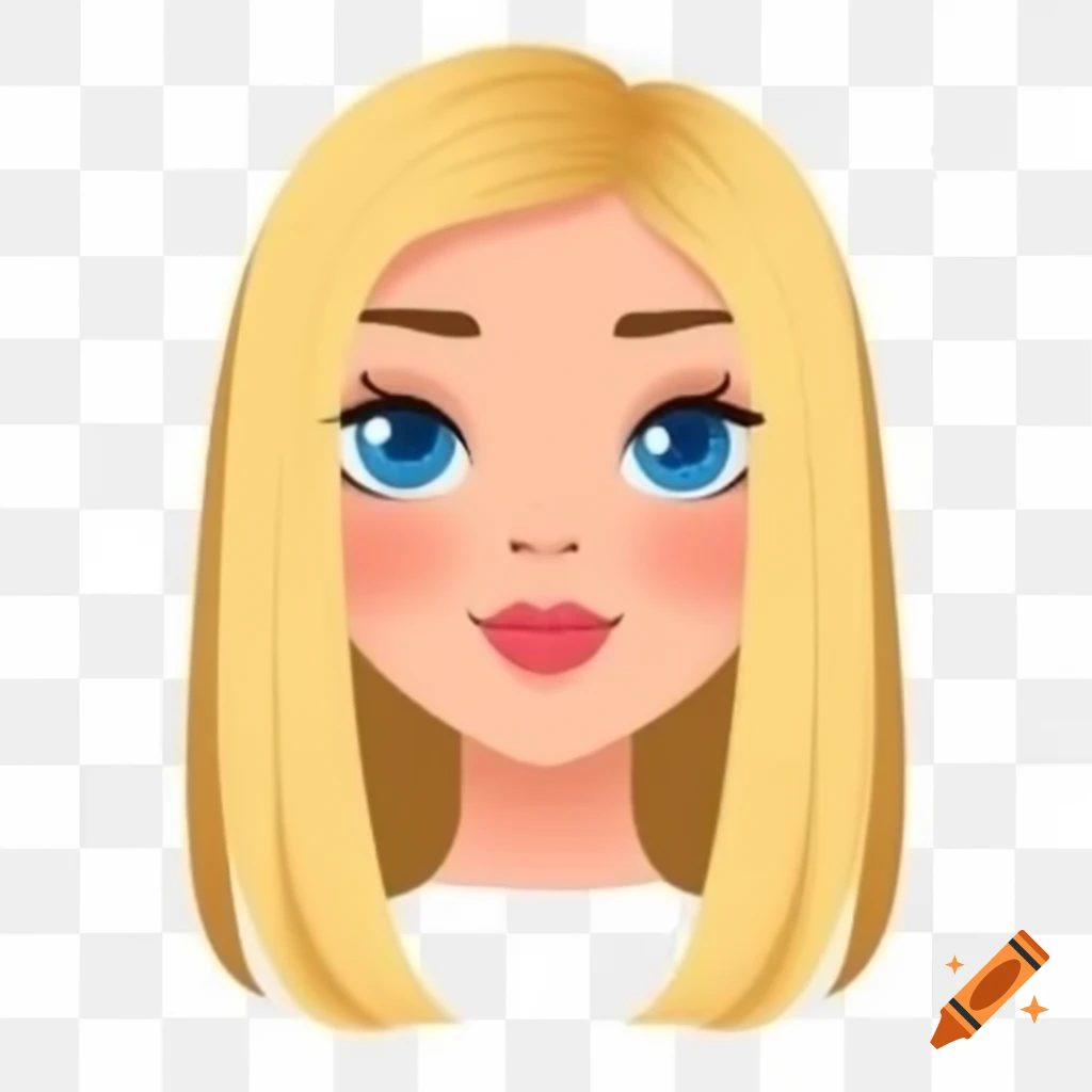blonde haired cliparts 2024