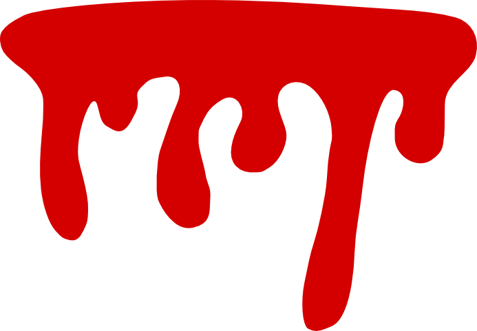 blood drip clipart