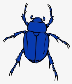 blue bug cliparts
