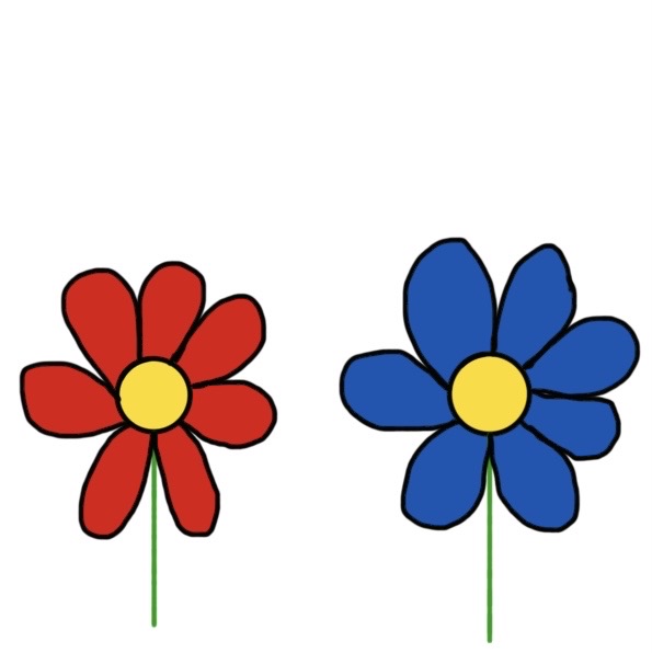blue flower cliparts 2024