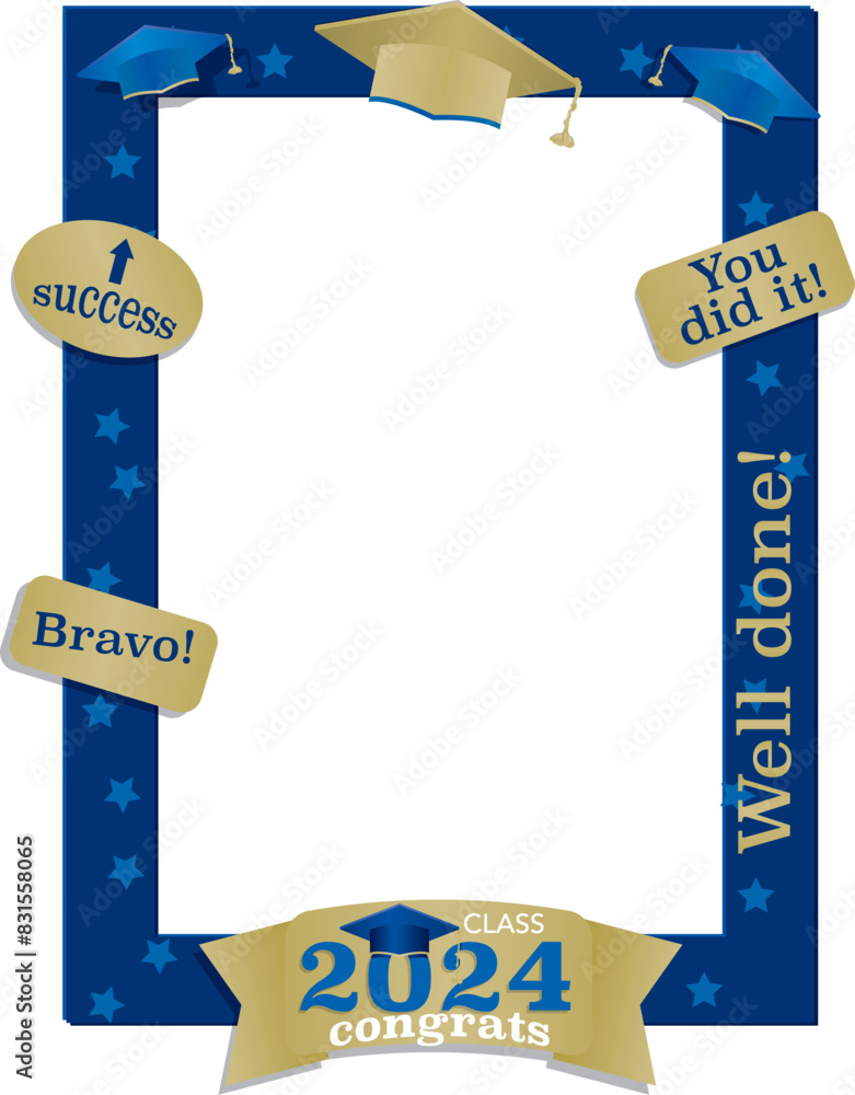 blue frame cliparts 2024