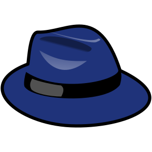 blue hat cliparts