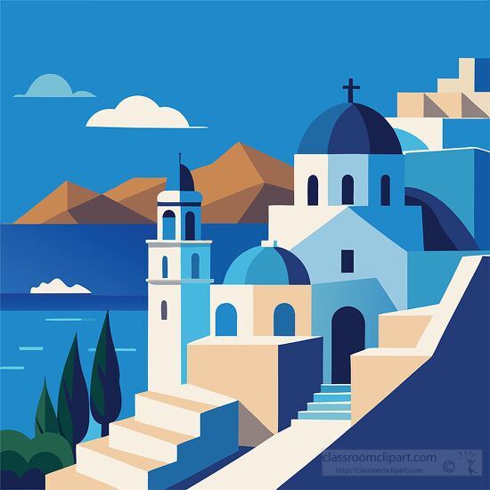 blue village cliparts