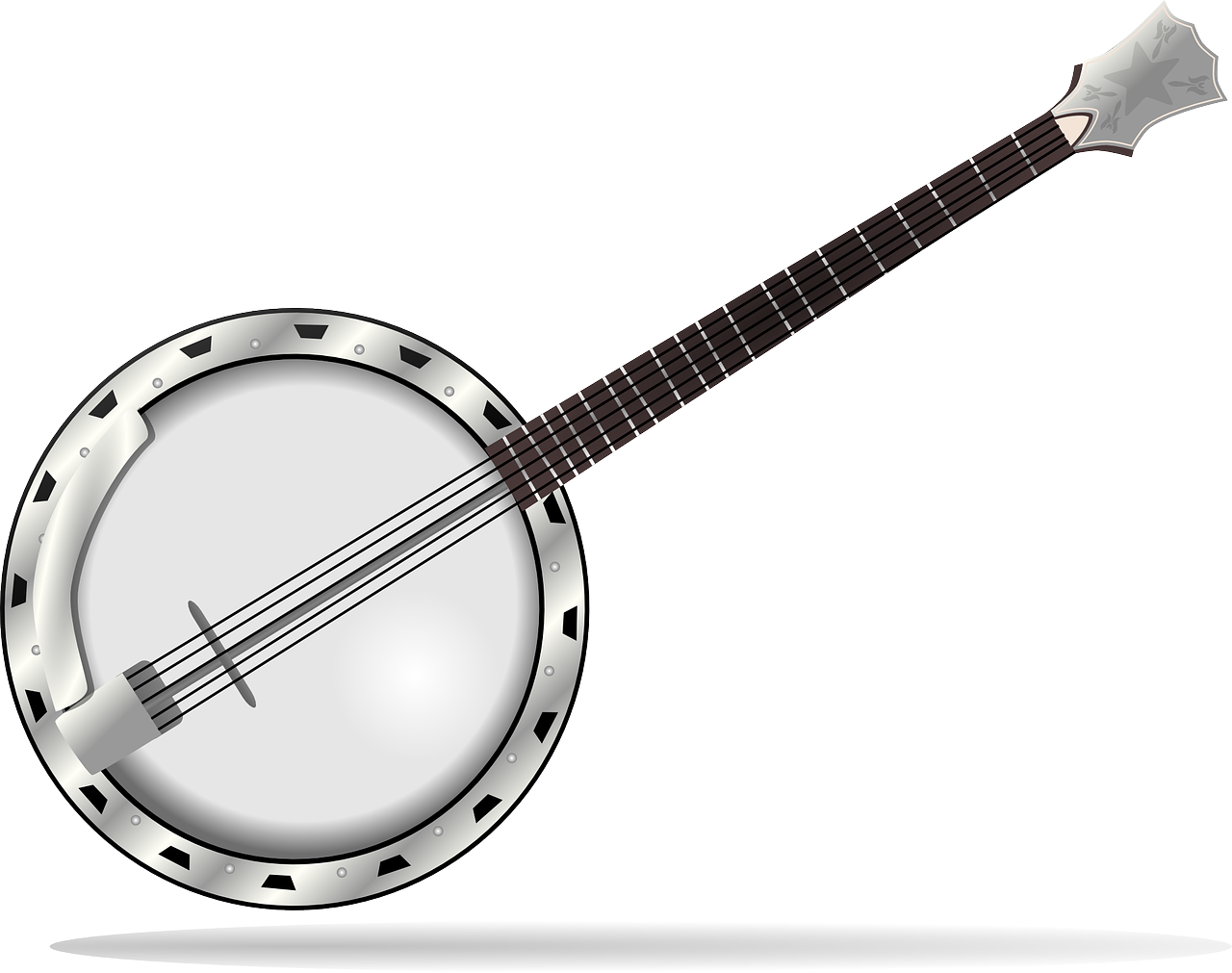 bluegrass banjo cliparts