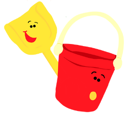 blues clues shovel and pail