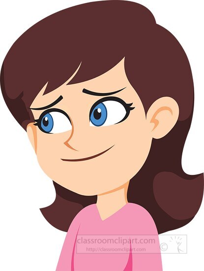 blushing cliparts