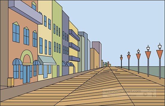 boardwalk cliparts