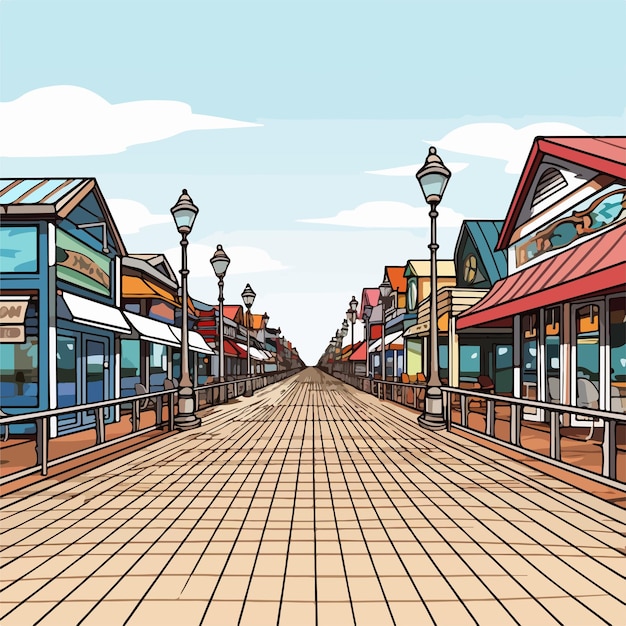 boardwalk cliparts