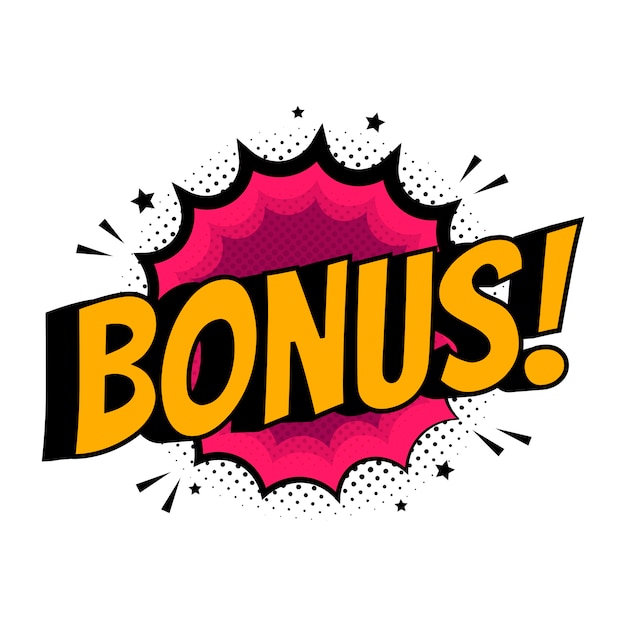 bonus clipart