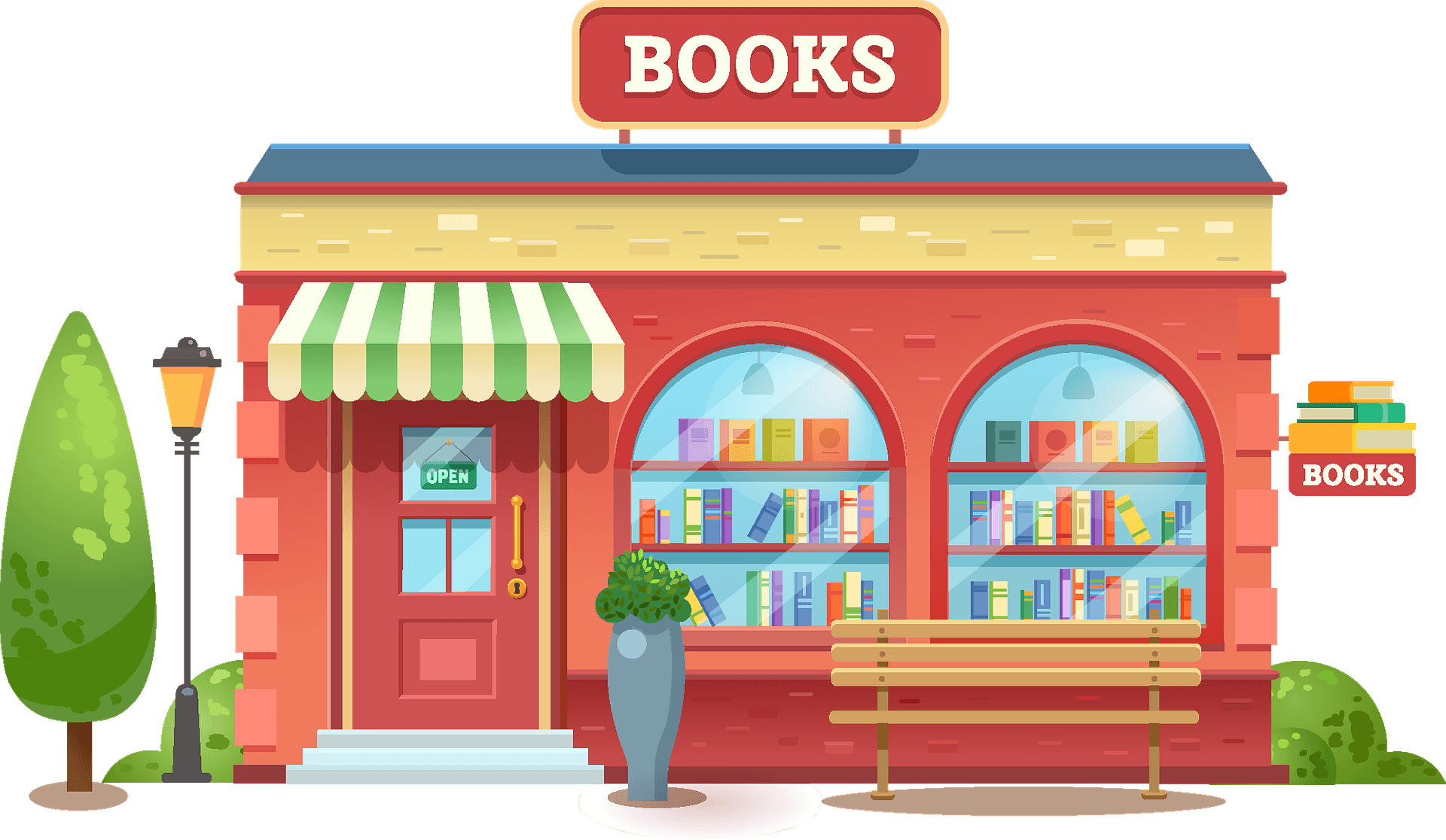 book center cliparts