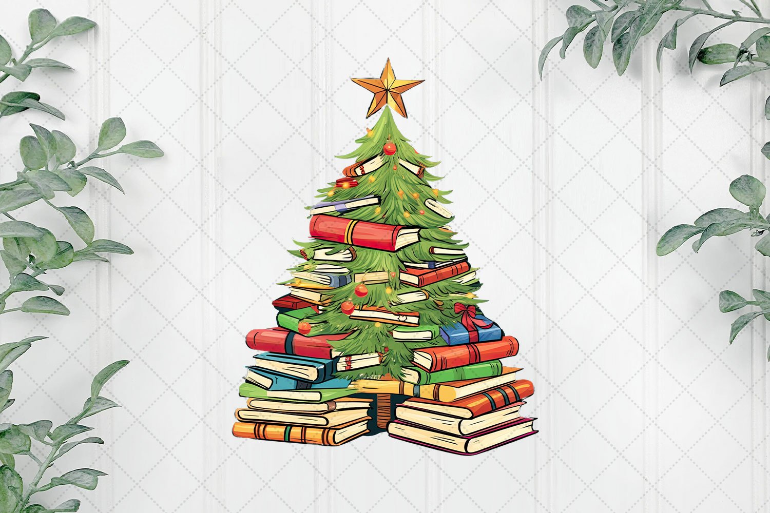 books christmas cliparts