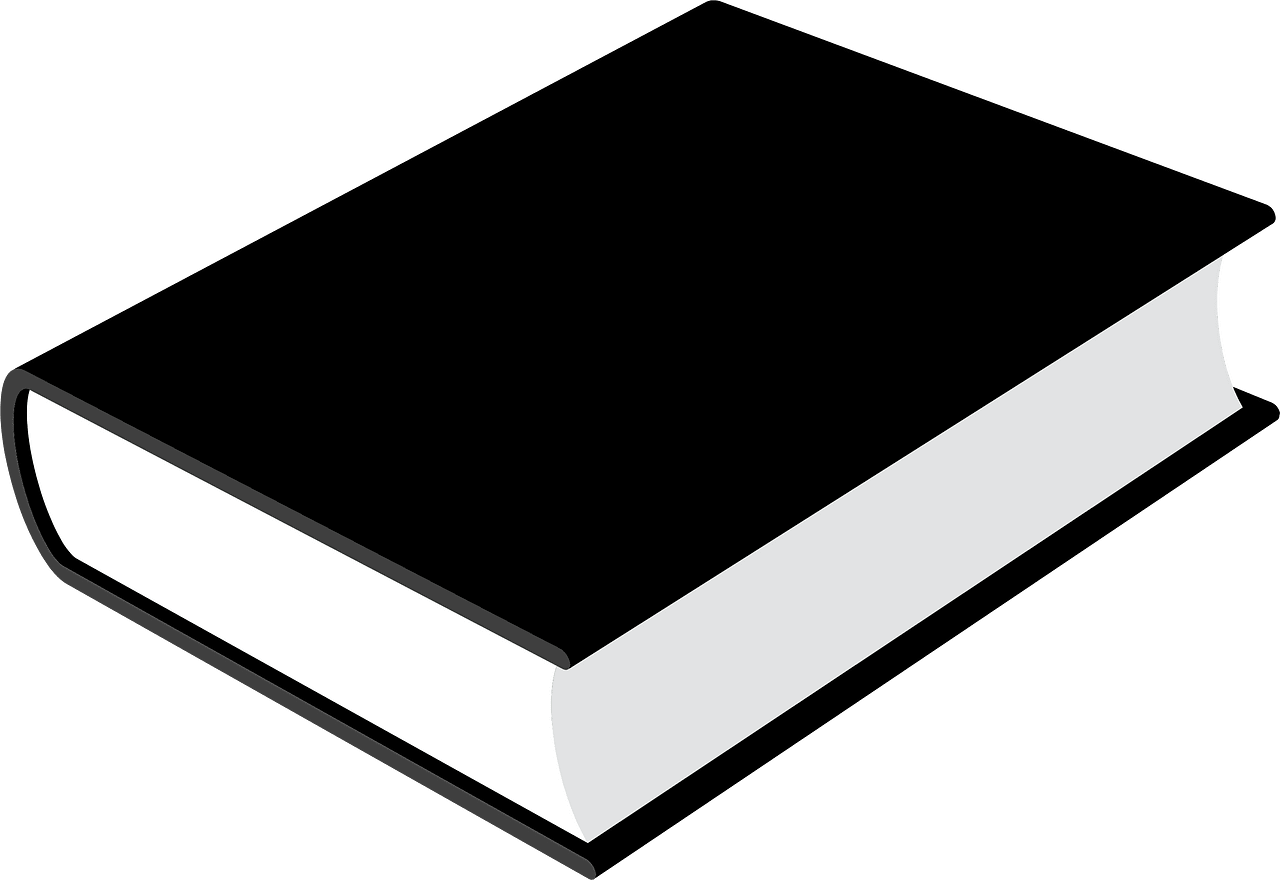 books silhouette cliparts