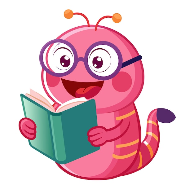 Bookworm Clipart Images - Free Download on clipart library