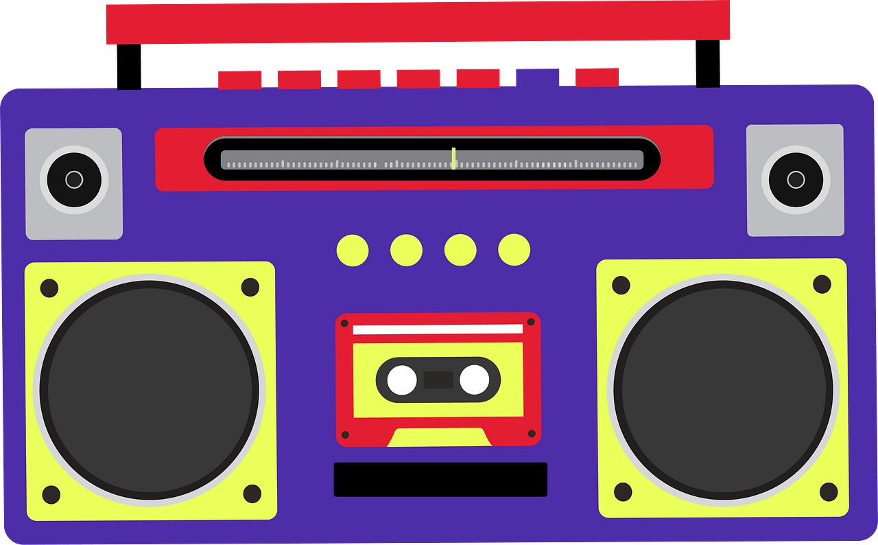 Boombox - Free vector clipart images on clipart library.com