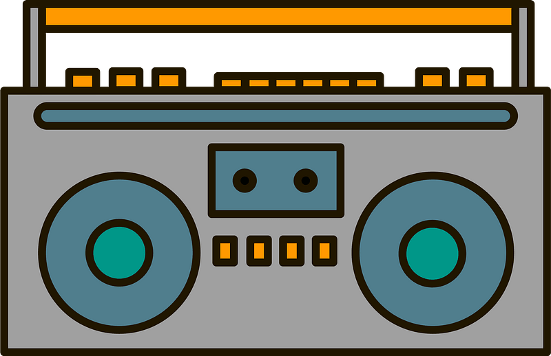 boom box cliparts