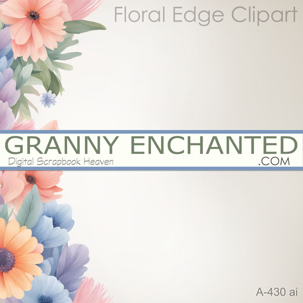 border cliparts flower 2024