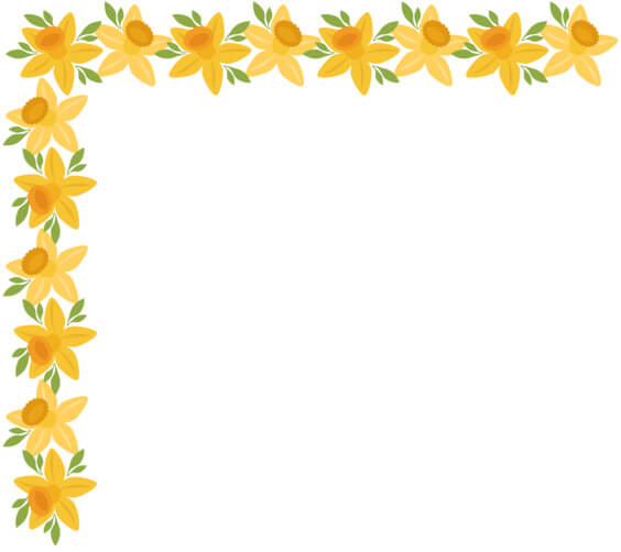 border cliparts flower 2024