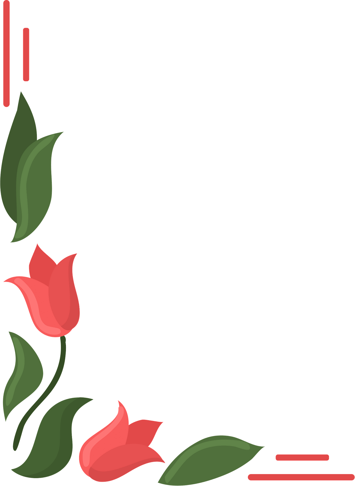 Floral border - Free vector clipart images on clipart library.com