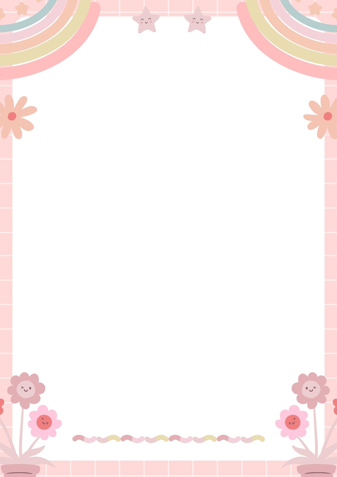 Page 3 - Free printable page border templates you can customize ...