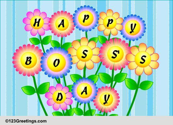 boss day clipart
