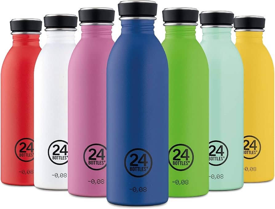 24BOTTLES Urban Bottle - 500ml Stainless Steel Water Bottle, 100% Airtight,  Ultralight, BPA Free, Eco-Friendly Water Bottles, Italian Design ...