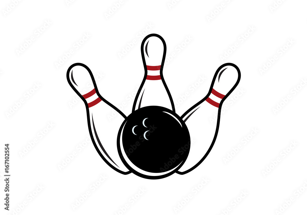bowling ball and pins images