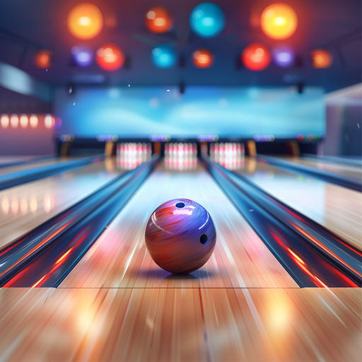 Photorealistic Styled Bowling Graphics: 4K Vector Art