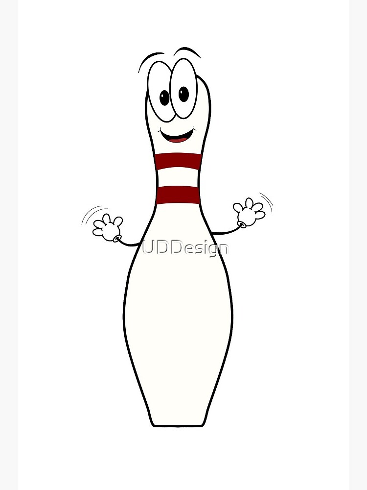 Bowling-Pins Cartoon-Charakter-Design-Kollektion 17226019 Vektor ...