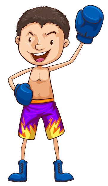 boxer clipart