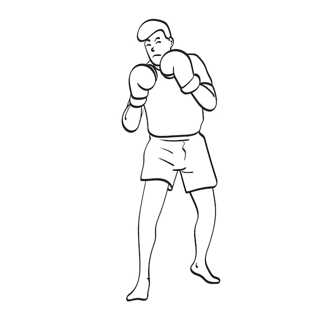 boxer clipart