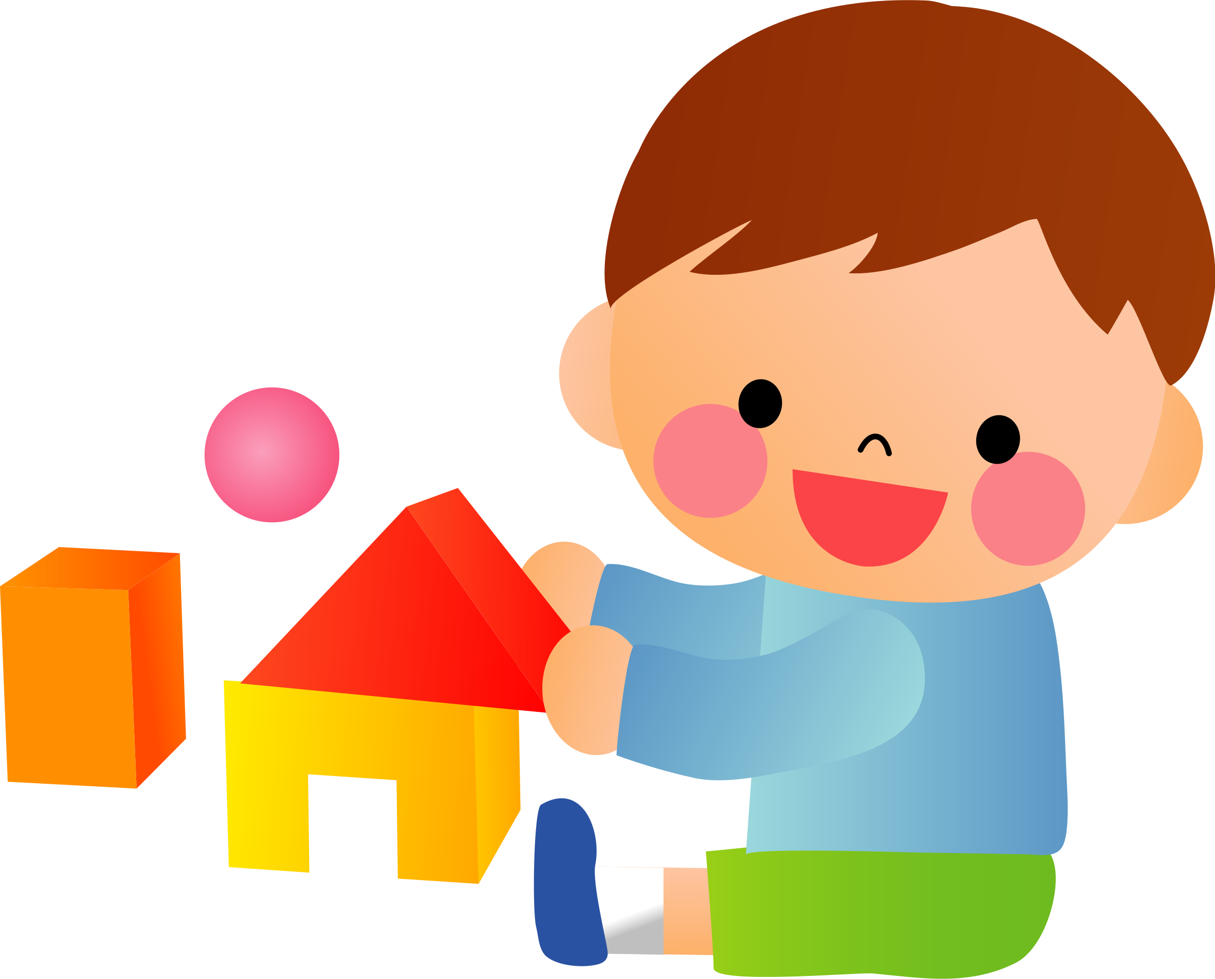 boy building cliparts