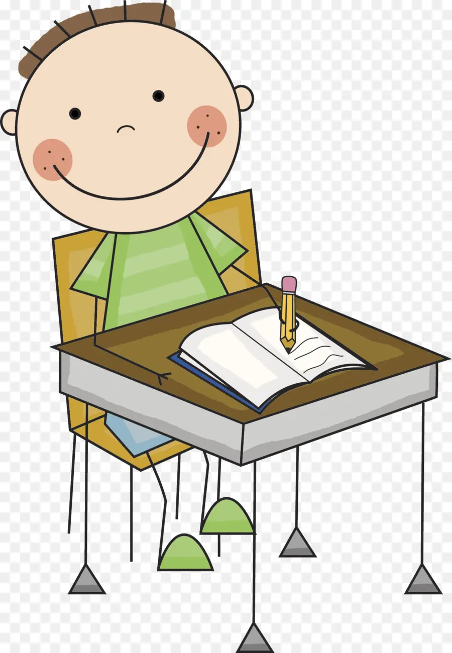 Boy Studying - Boy Studying at Desk - CleanPNG / KissPNG