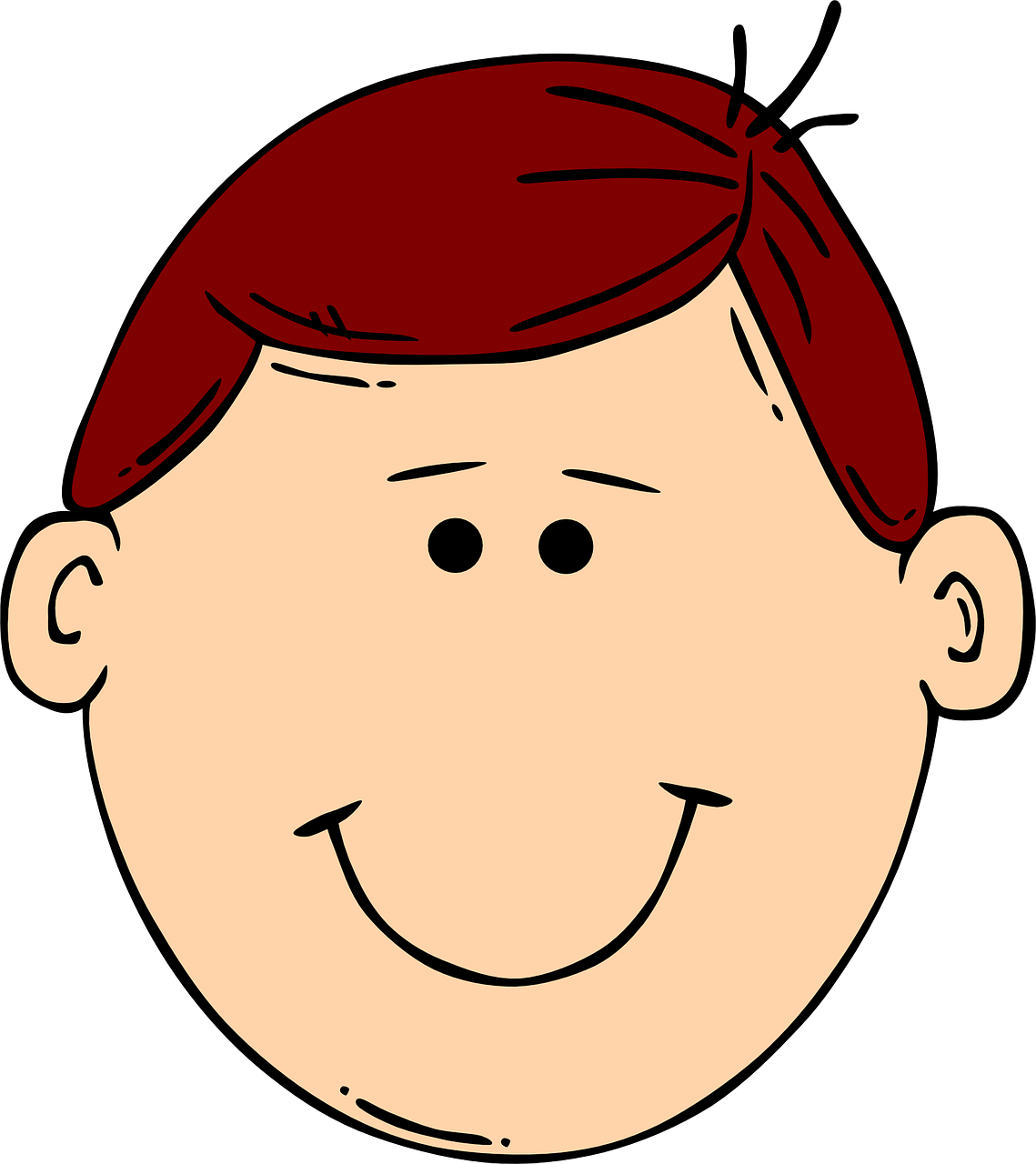 boy face cliparts