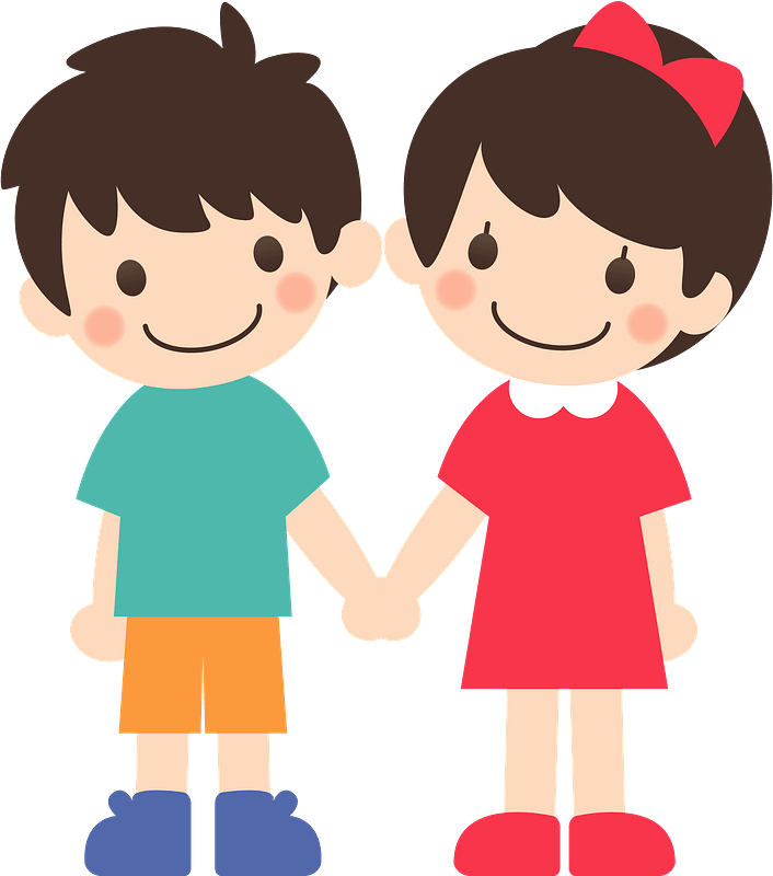 Couple Boy and Girl - Free vector clipart images on clipart library.com