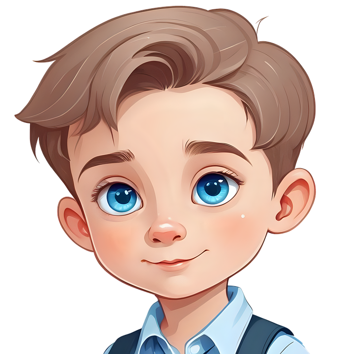 boy portrait cliparts 2024
