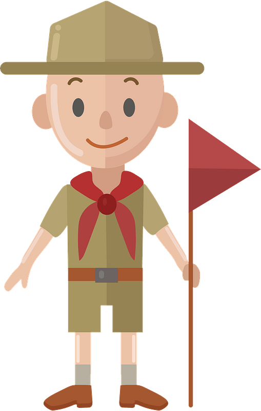 boy scout clip art