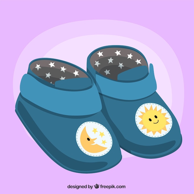 boy slippers cliparts
