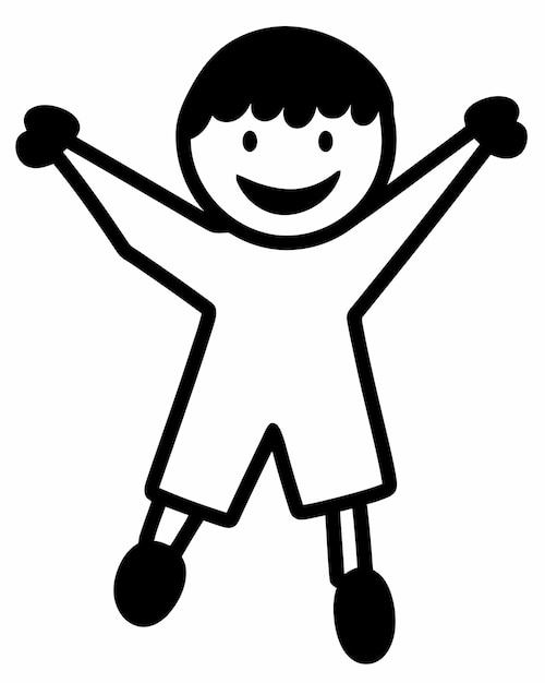 Stick Figure Boy Images - Free Download on clipart library