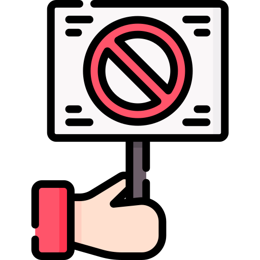 Boycott - Free signaling icons