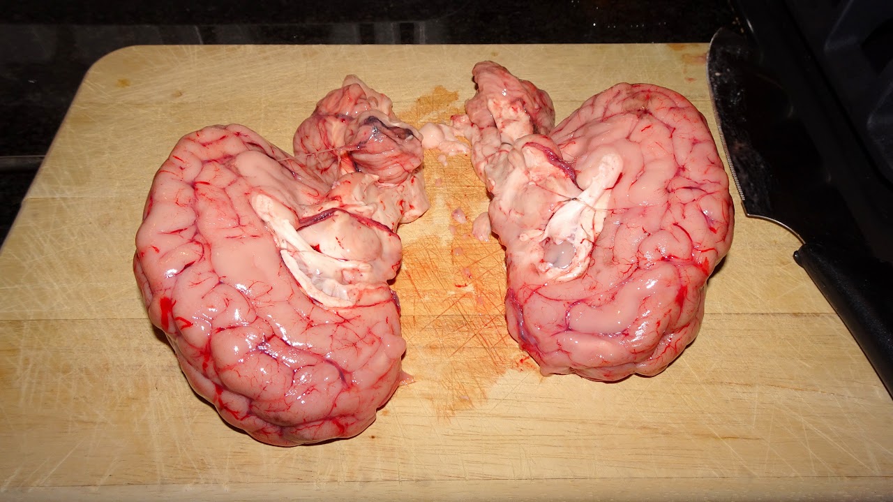 Eating Cow Brains
