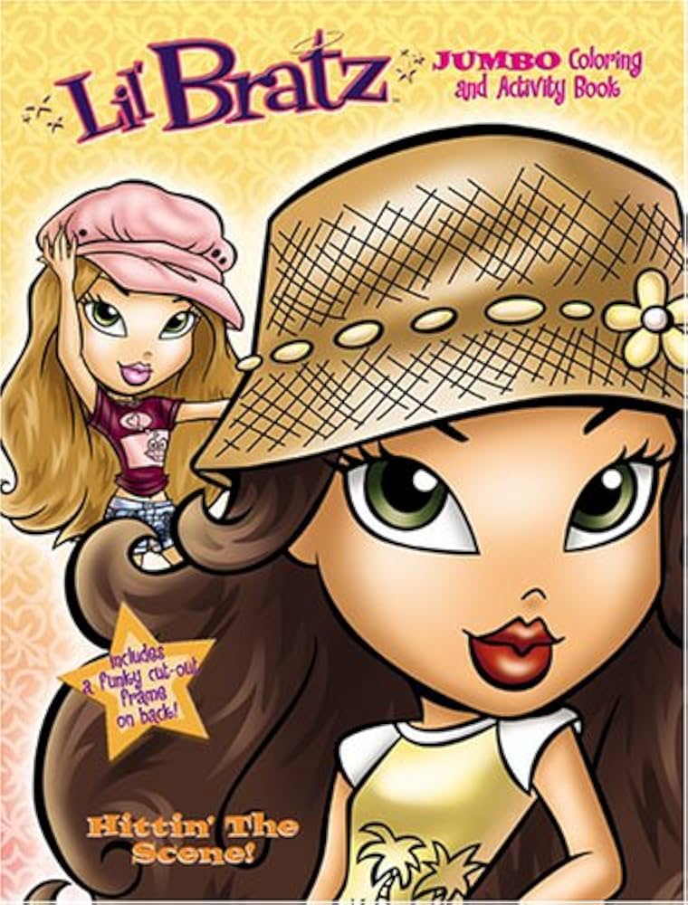 Hittin the Scene! (Lil Bratz Jumbo Coloring and Activity Book ...