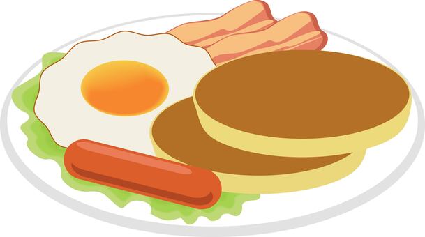 Breakfast plate Vectors, Clipart &amp; Illustrations for Free Download ...