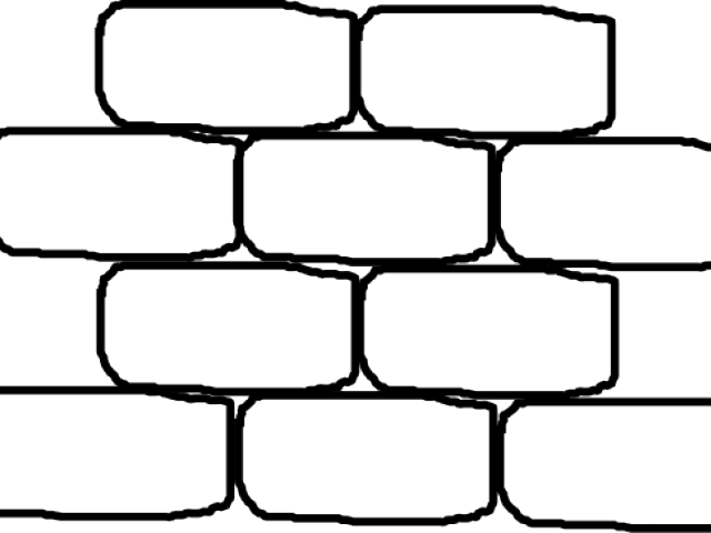 brick cliparts black