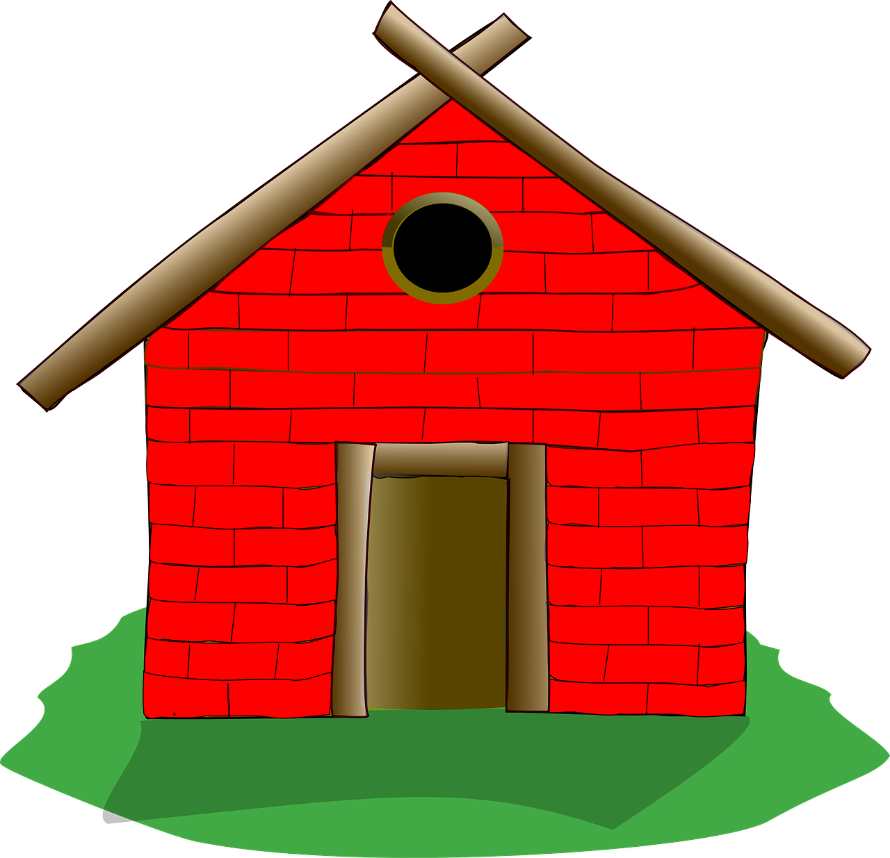 brick house clipart