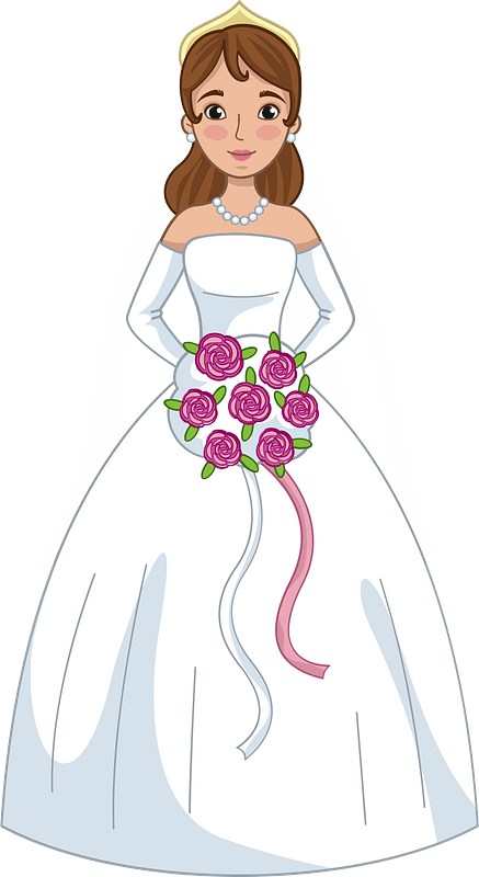 Bride - Free vector clipart images on clipart library.com