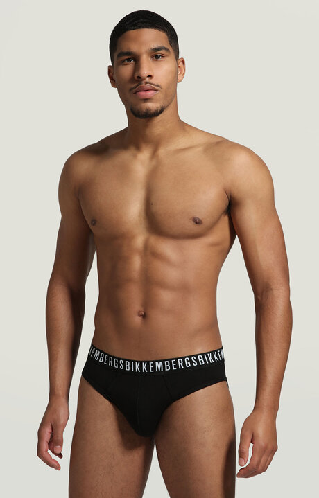 3-pack mens briefs in stretch cotton | Bikkembergs