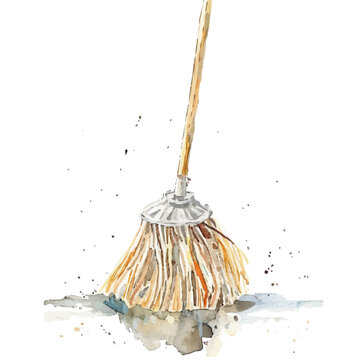Broom Clipart Images – Browse 19,110 Stock Photos, Vectors, and ...