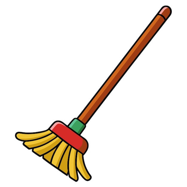 Mop clipart vector art and illustration | Premium AI-generated vector