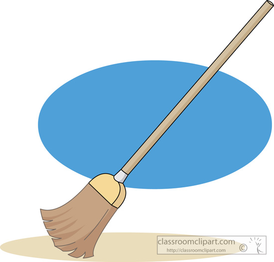 Household Clipart - broom_45 - Classroom Clipart