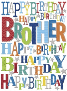 brother birthday cliparts